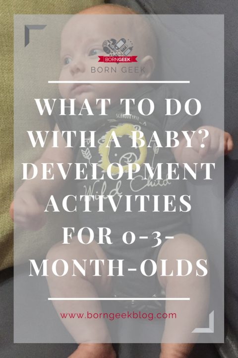 What to do with a baby? Development activities for 0-3 month olds