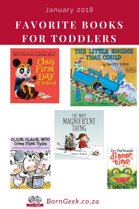 Favorite Toddler Books January 2018