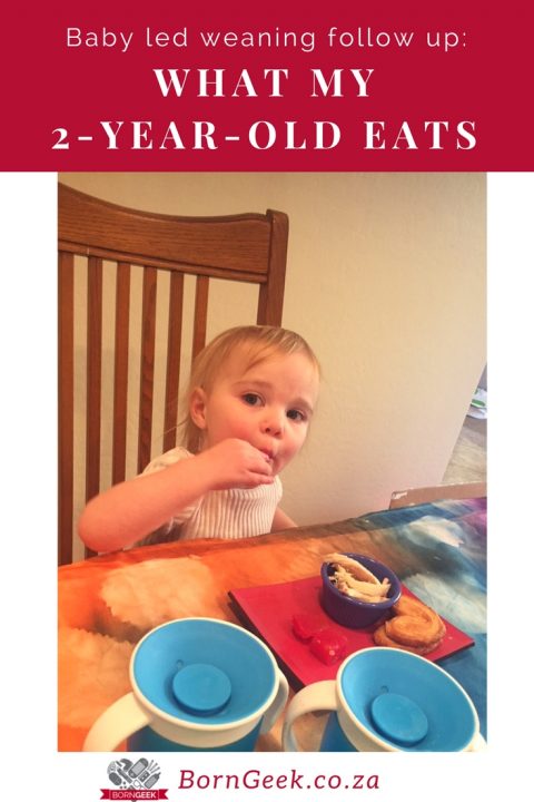 Baby led weaning follow up: What my two-year-old eats